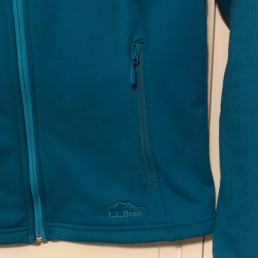 L.L. Bean Women's Deep Teal Ski Jacket - Picture 2 of 8